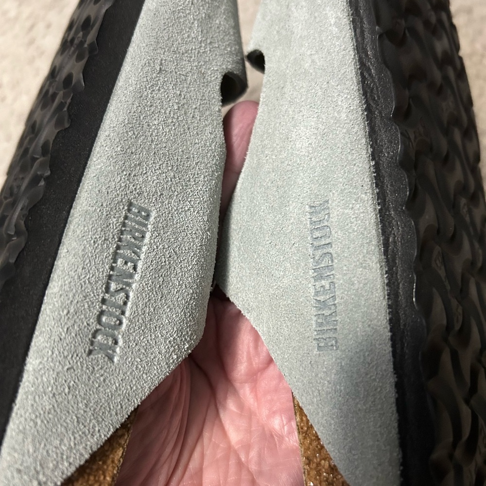 Birkenstock Arizona Soft Footbed Sandals - Women's Pure Sage Suede size 37 (6) - Picture 5 of 6